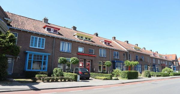 Foto: El barrio de Torenstraat de Drachten recupera el diseño de De Stijl (Museum Dr8888)