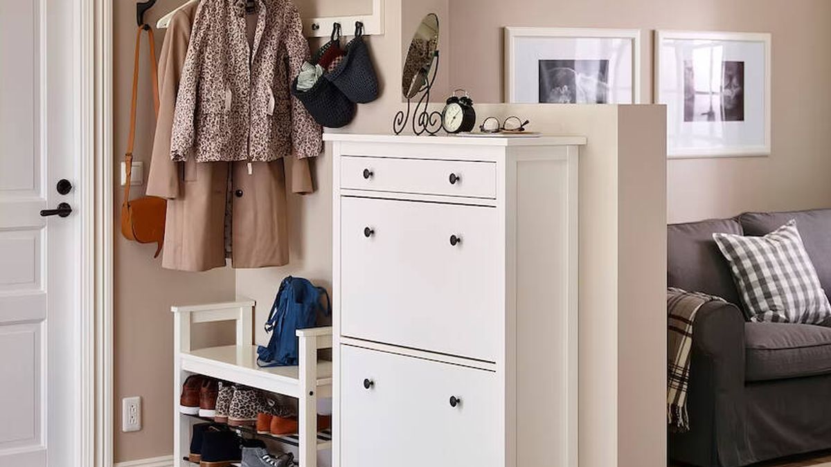 Trucos de Ikea para renovar su mueble más vendido: el zapatero Hemnes