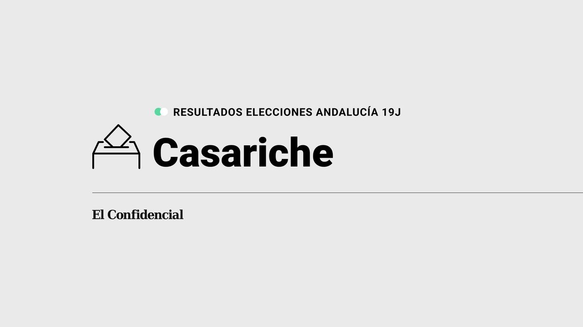 Resultados en Casariche de elecciones en Andalucía: PorA, partido más votado