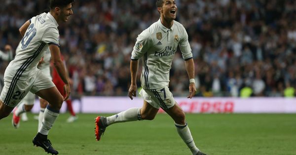 Foto: Cristiano Ronaldo celebra un gol con el Real Madrid. (Reuters)