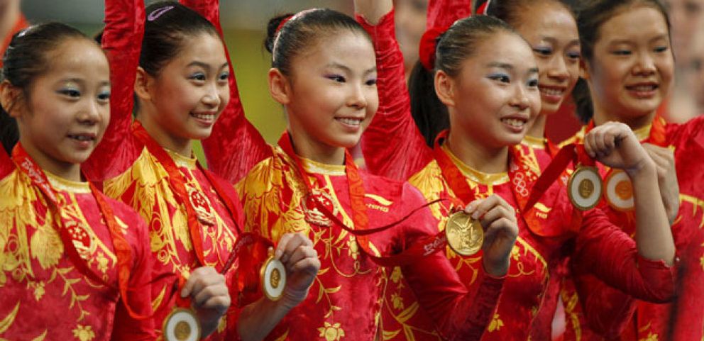 Foto: El COI duda a cerca de la edad de las gimnastas chinas