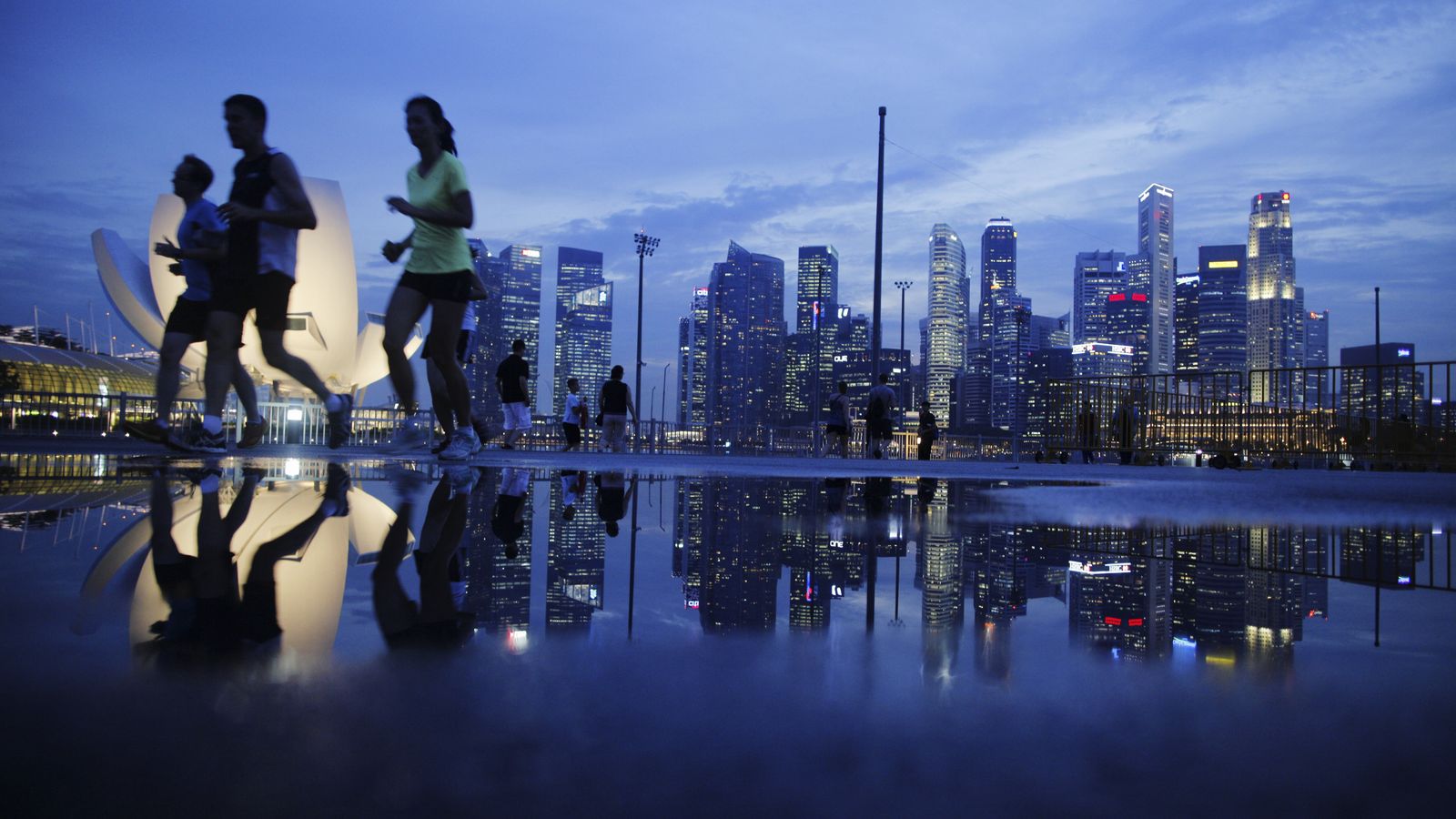 Foto: Distrito financiero de Singapur. (Reuters)