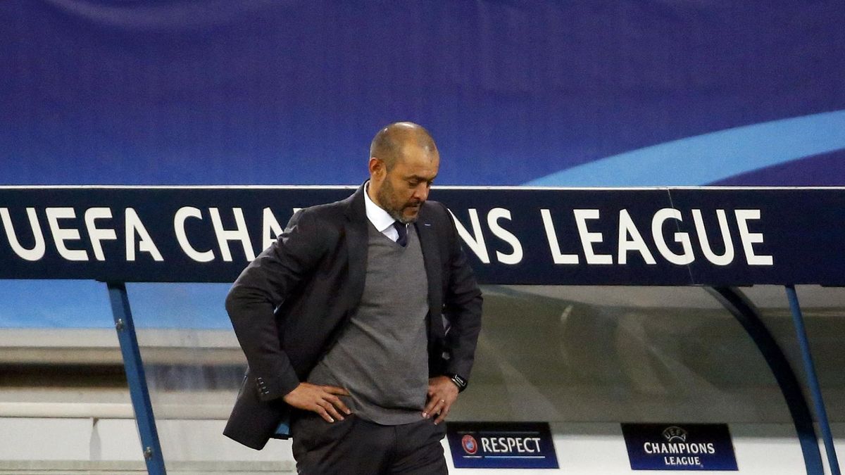 Nuno se agarra a la Champions League para frenar su interminable caída