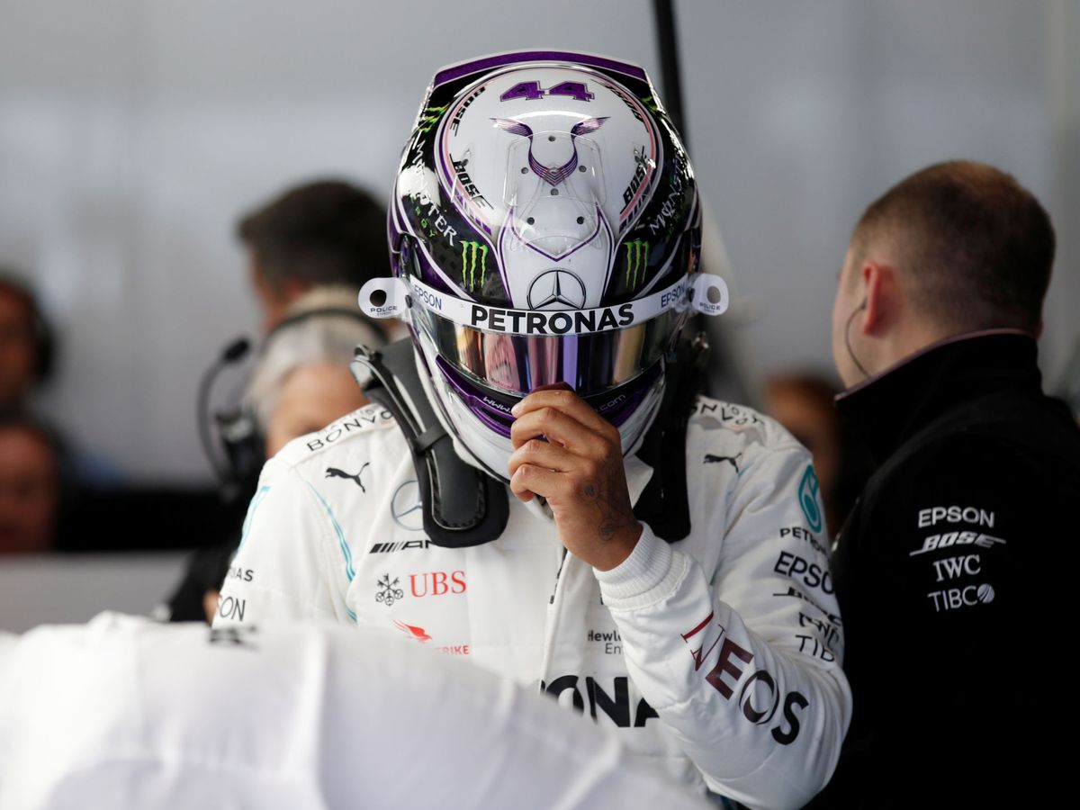 Foto: Lewis Hamilton, durantes los test de inverno en Catalunya. (Reuters)