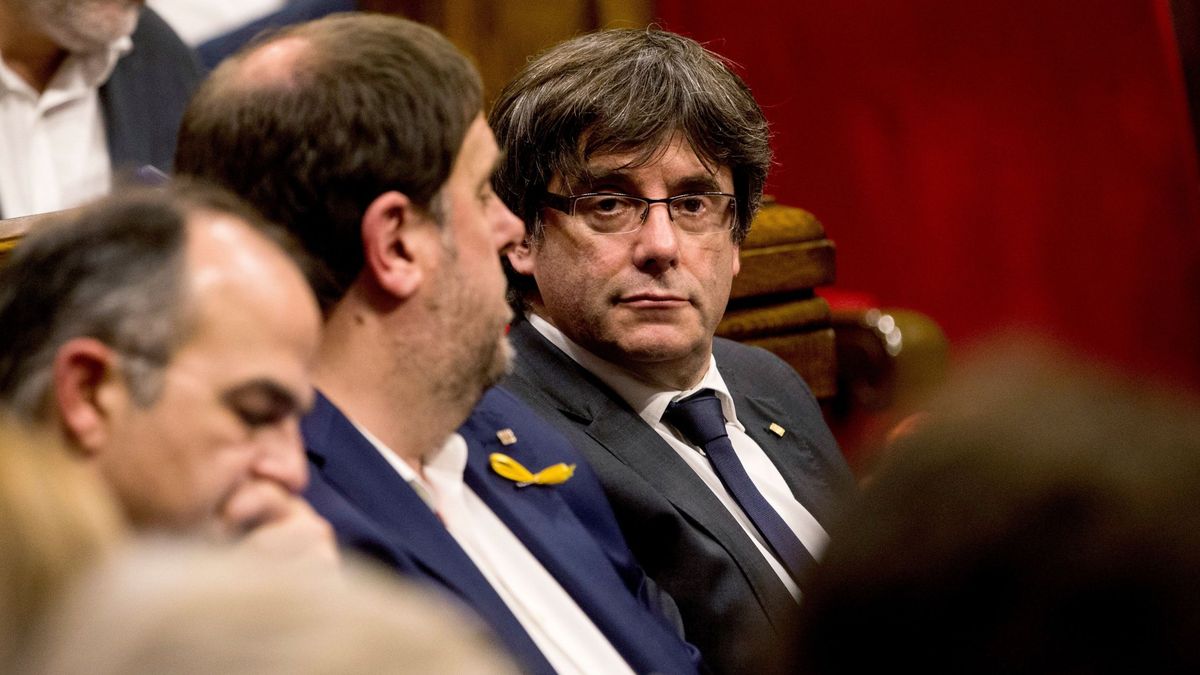 Puigdemont evita criticar a ERC porque Junqueras "sigue siendo el vicepresidente"