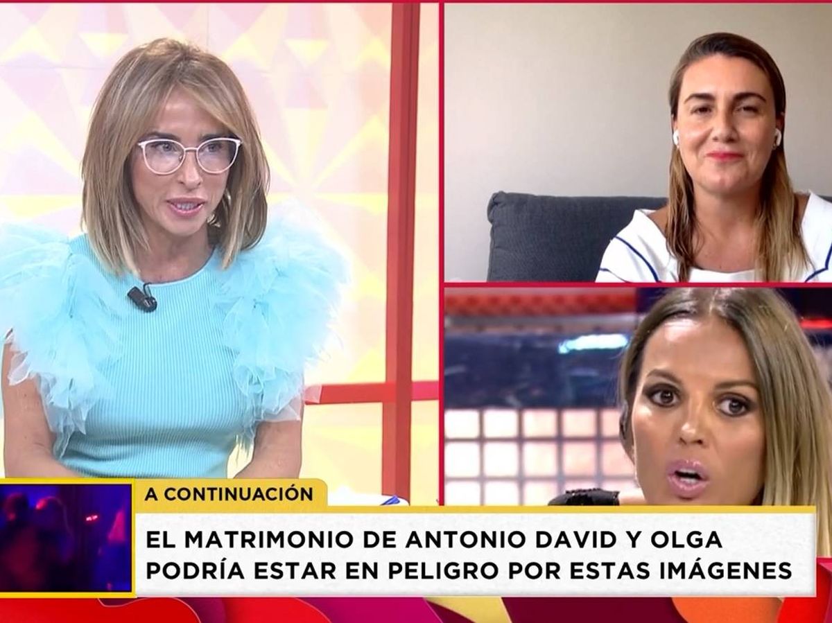 Foto: María Patiño y Carlota Corredera, en 'Socialité'. (Telecinco).