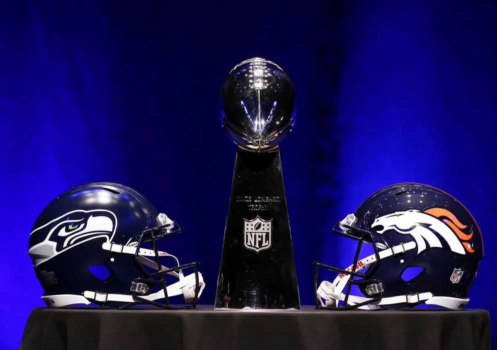 Foto: Los Seattle Seahawks y los Denver broncos se jugarán el título de la Super Bowl 2014.