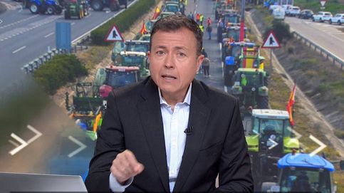 Un equipo de 'Antena 3 noticias' tiene que ser escoltado en plena tractorada