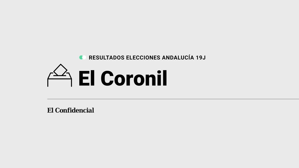 Resultados en El Coronil: elecciones de Andalucía 2022 al 100% de escrutinio