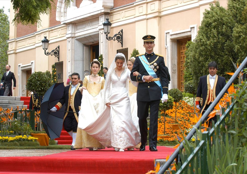 Foto: Doña Letizia el día de su boda en mayo de 2004 (Gtres)