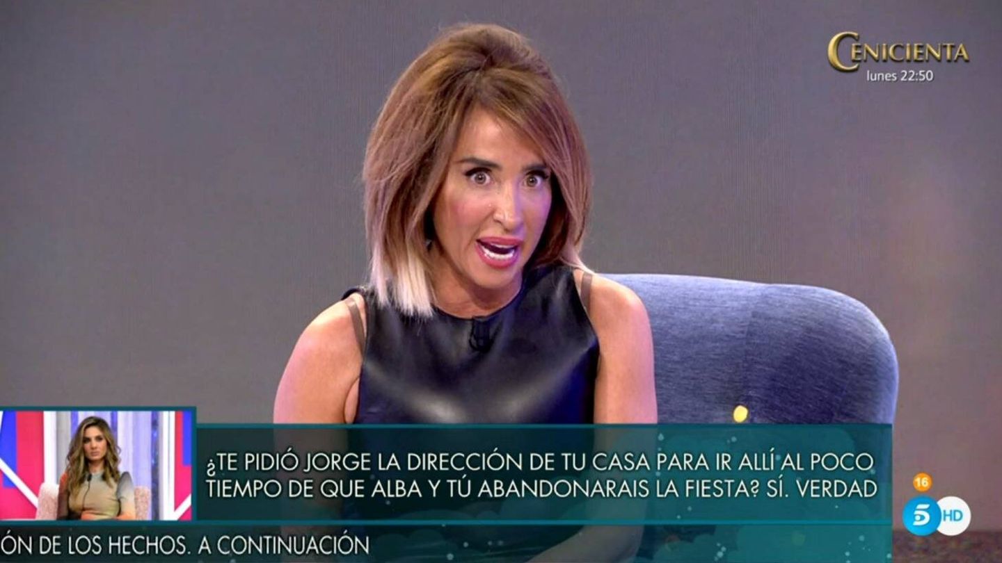María Patiño, presentadora de 'Sábado Deluxe'. (Mediaset España)