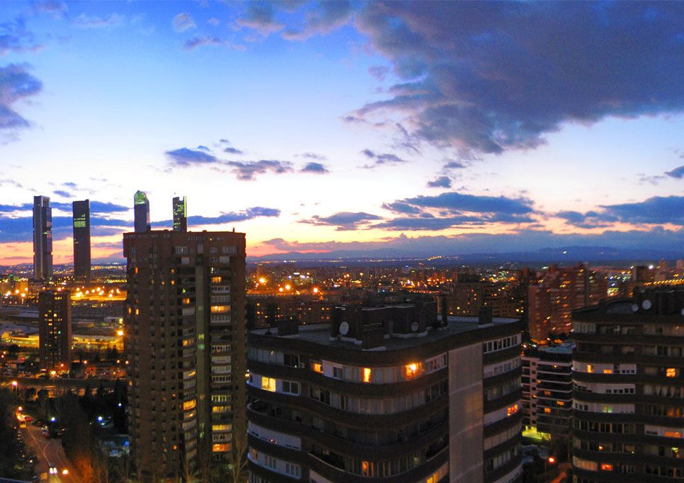 Foto: Imagen del 'skyline' de Madrid.