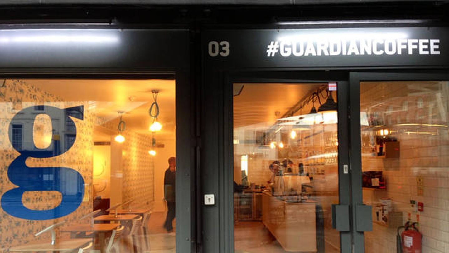 En 2013, 'The Guardian' abrió una cafetería en el centro de Londres.