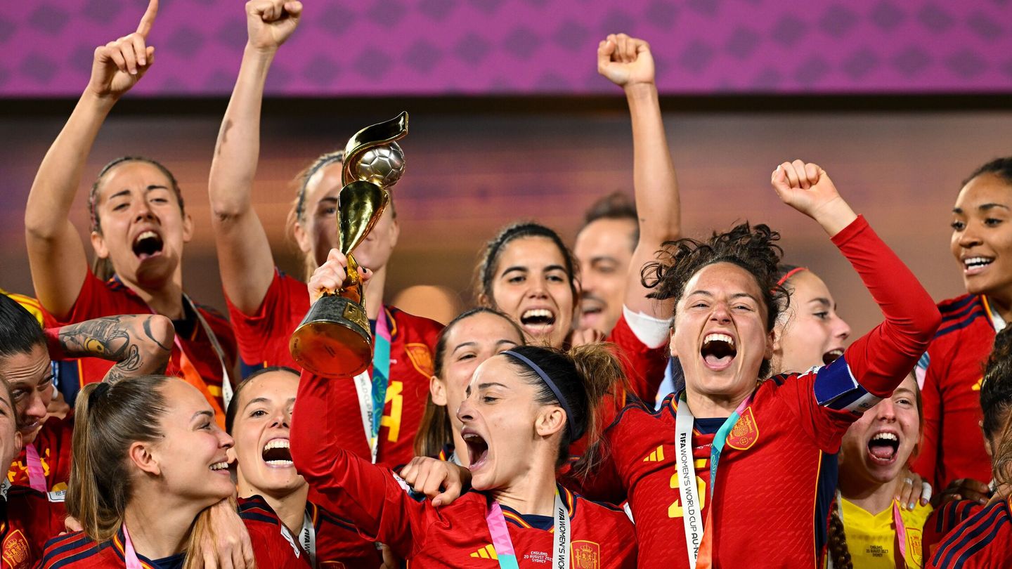 España gana el Mundial femenino. (EFE/Dean Lewins)