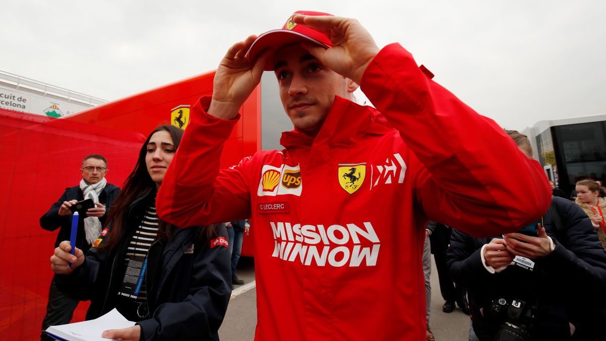La declaración de intenciones (poco creíble) del novato de Ferrari, Charles Leclerc