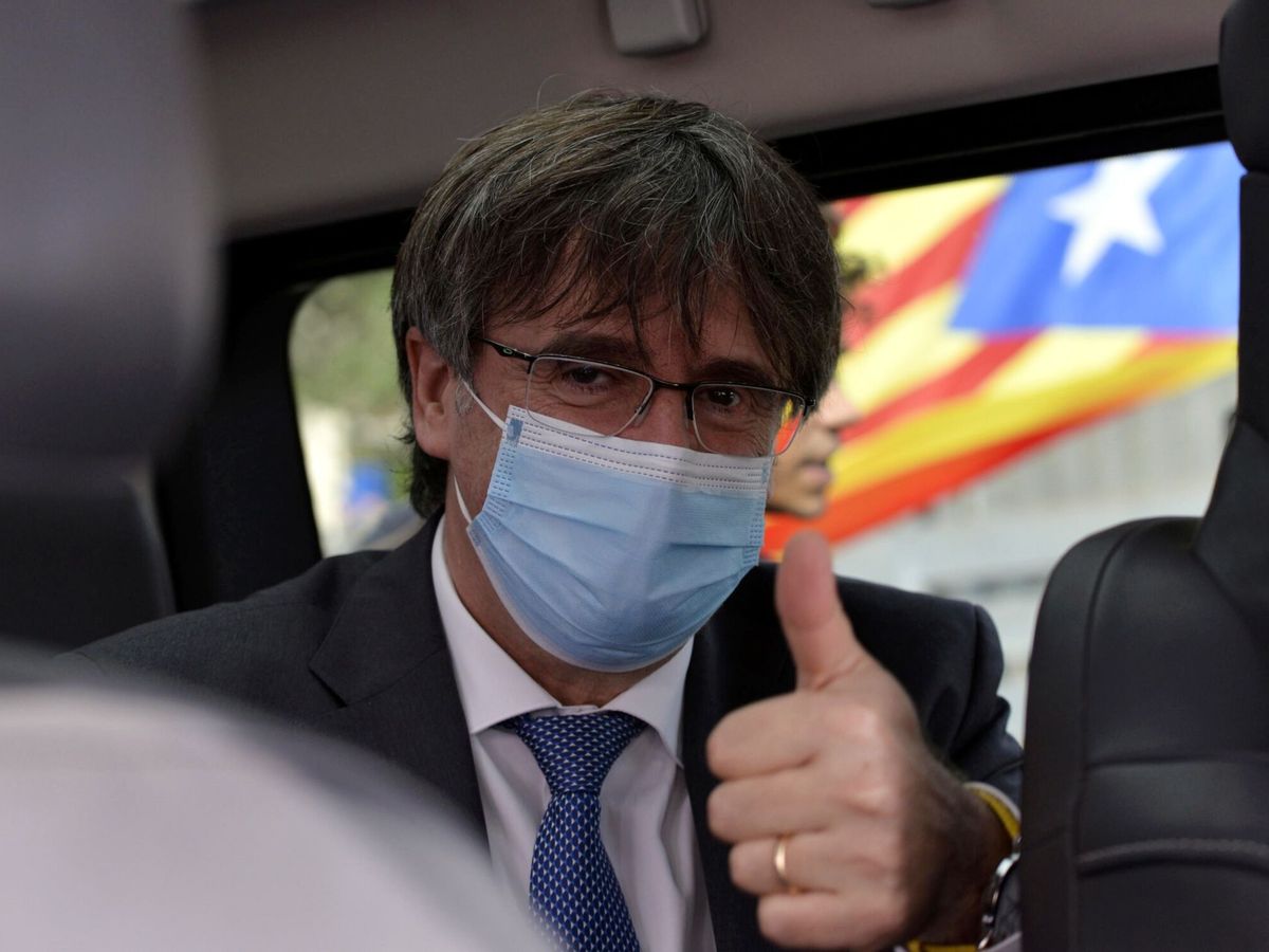 Foto: El 'expresident' Carles Puigdemont. (EFE/Claudia Sancius)