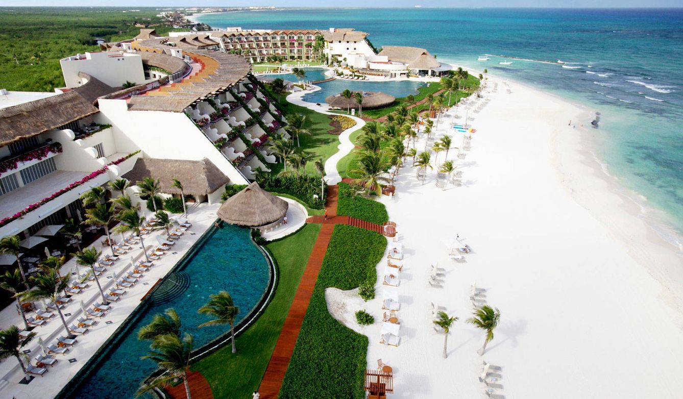 El hotel Grand Velas Los Cabos dispone de más de 300 suites con vistas y terrazas privadas