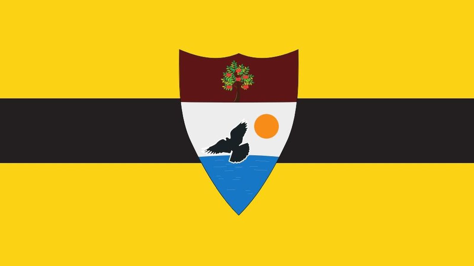 Foto: Bandera de Liberland (liberland.org)