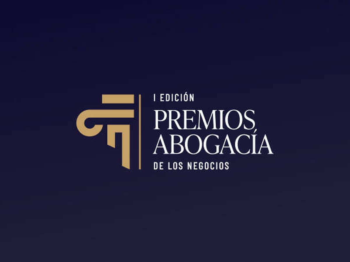 Foto: Logo de la I Edición de los Premios a la Abogacía de los Negocios.