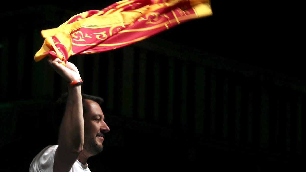 Salvini y la guerra de la bandera: un partido independentista a punto de gobernar Italia