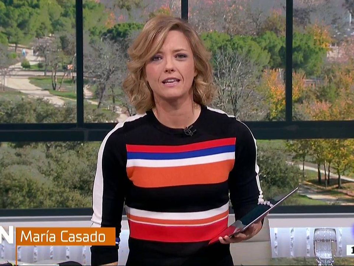 Foto: María Casado, en 'La mañana'. (TVE)