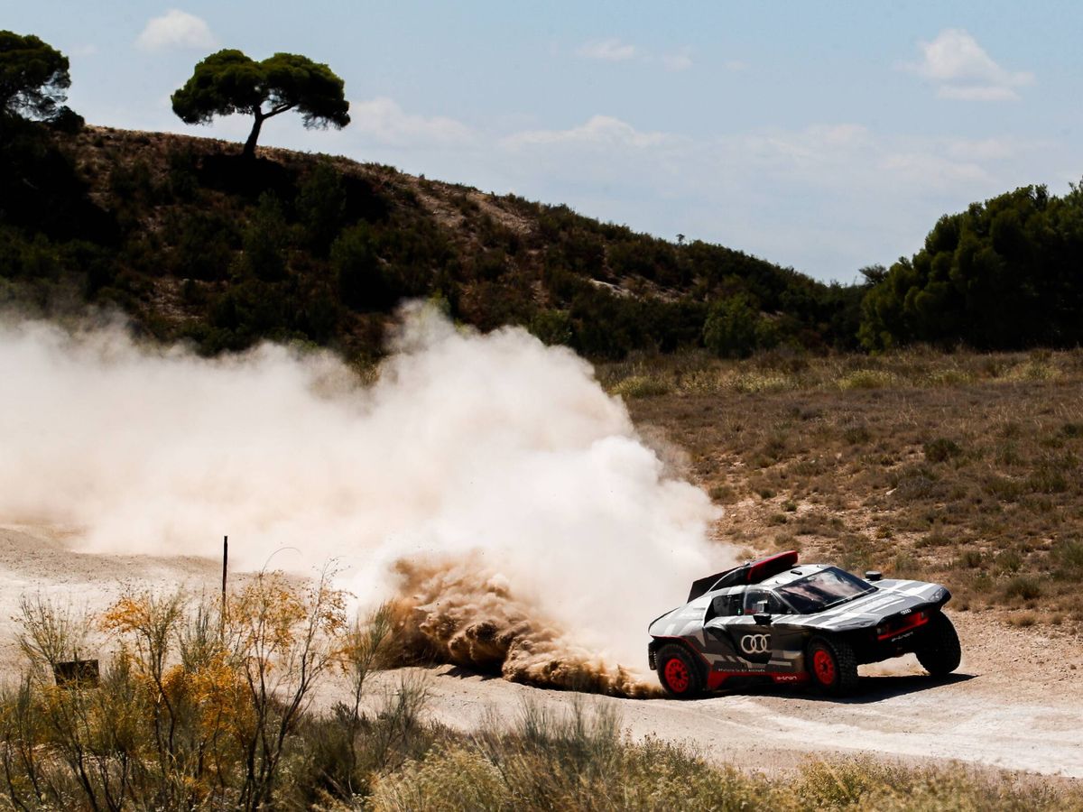 Foto: Más de una semana duró el test de Audi en Aragón con su RS Q e-tron, ideado para someterlo a temperaturas extremas.