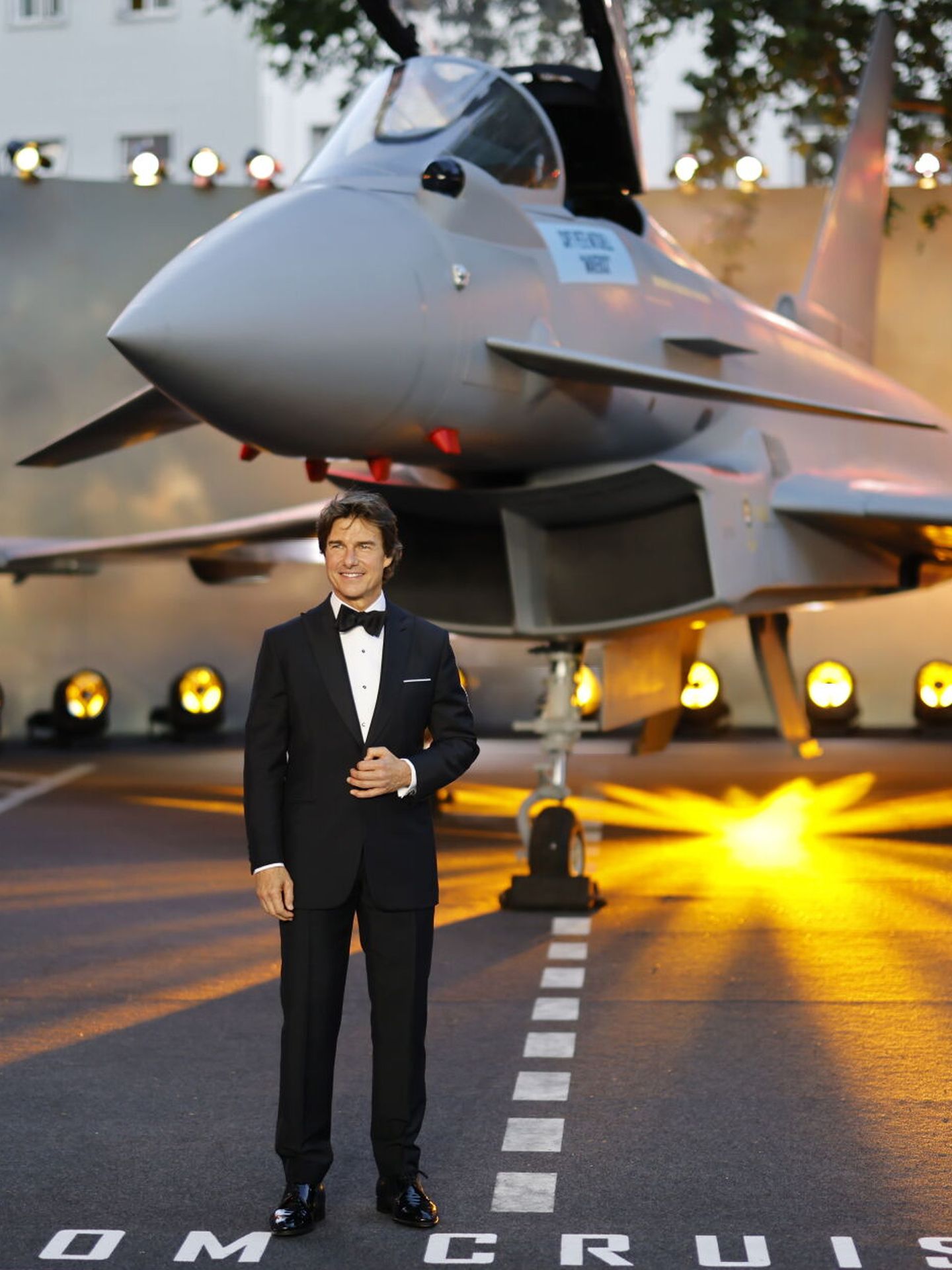 Tom Cruise, en el estreno de 'Top Gun: Maverick' en Londres. (EFE)