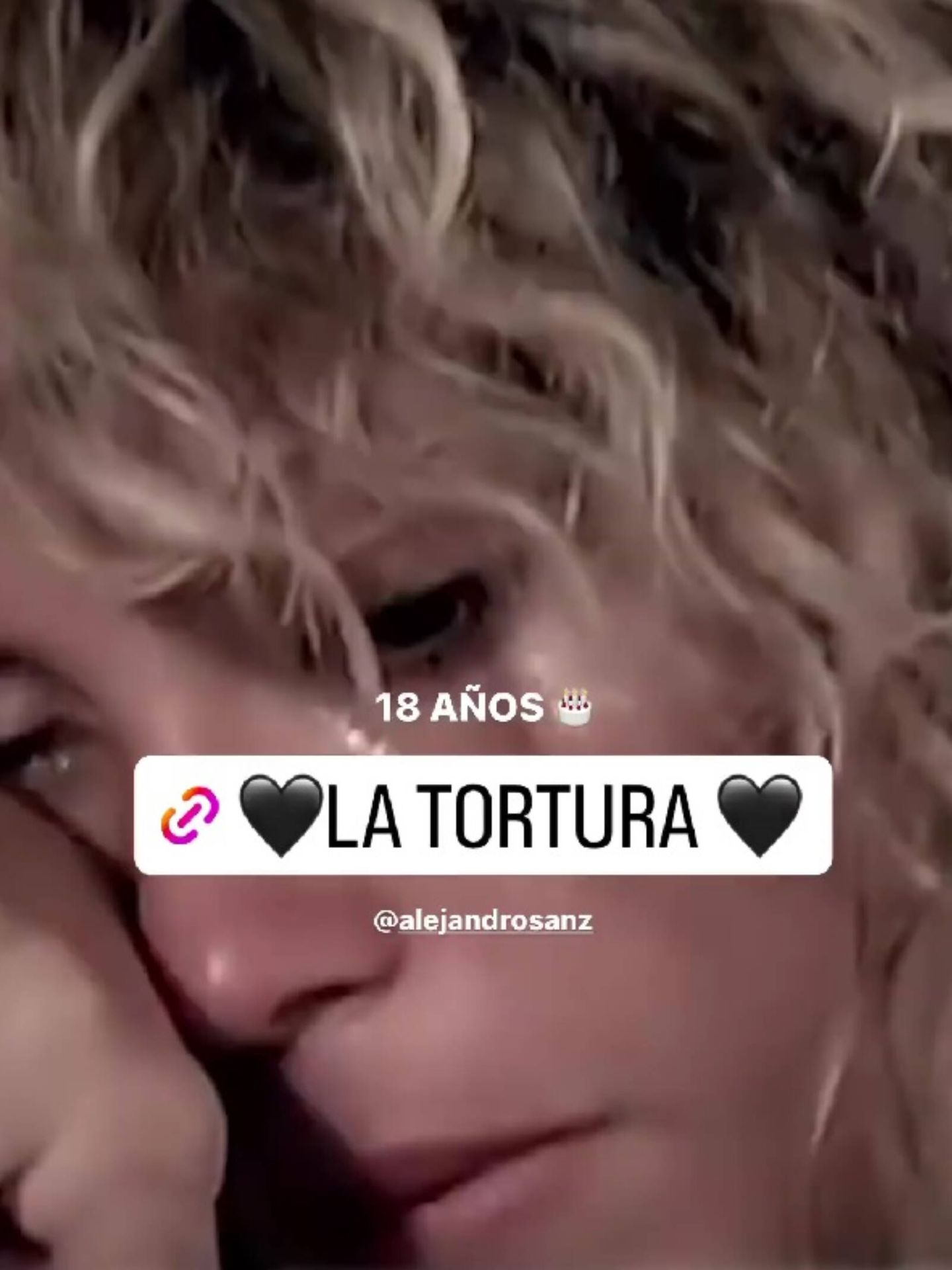 Shakira celebra la mayoría de edad de 'La tortura'. (Instagram/@shakira)