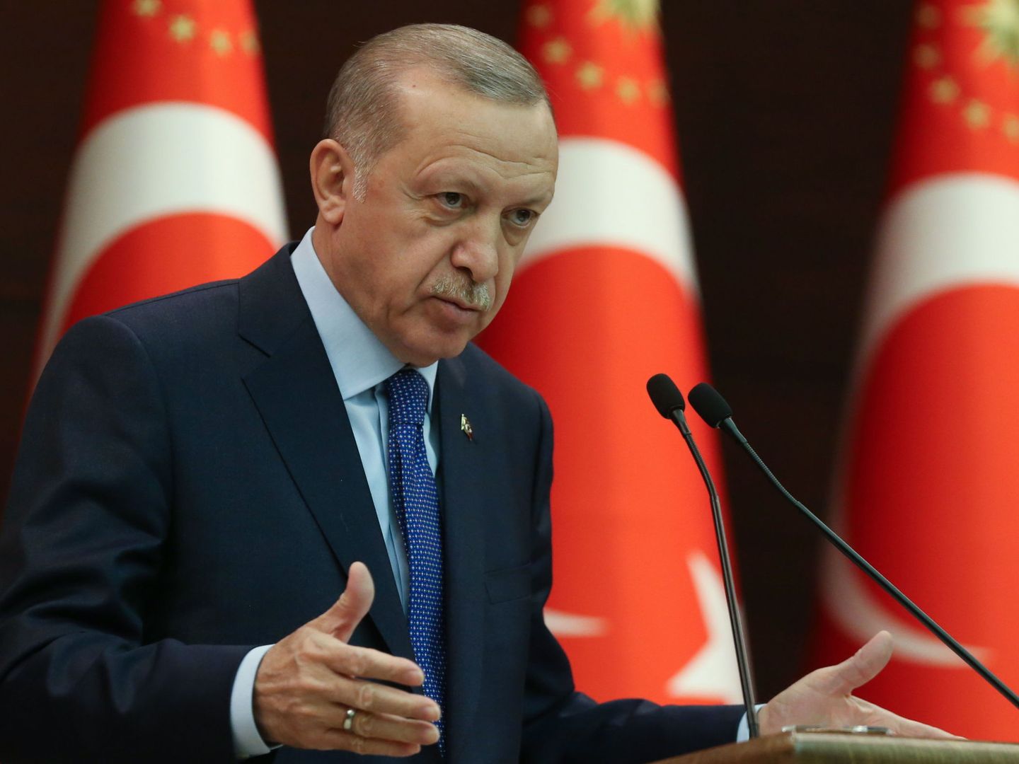 Recep Tayyip Erdogan, presidente de Turquía. (EFE)