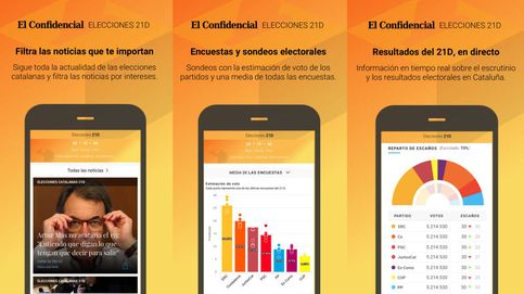 Una 'app' para seguir la campaña, los resultados y los pactos en Cataluña