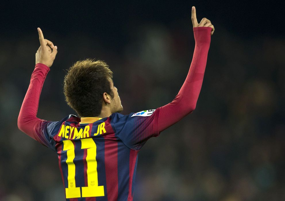 Foto: El jugador del Barcelona Neymar (Efe)