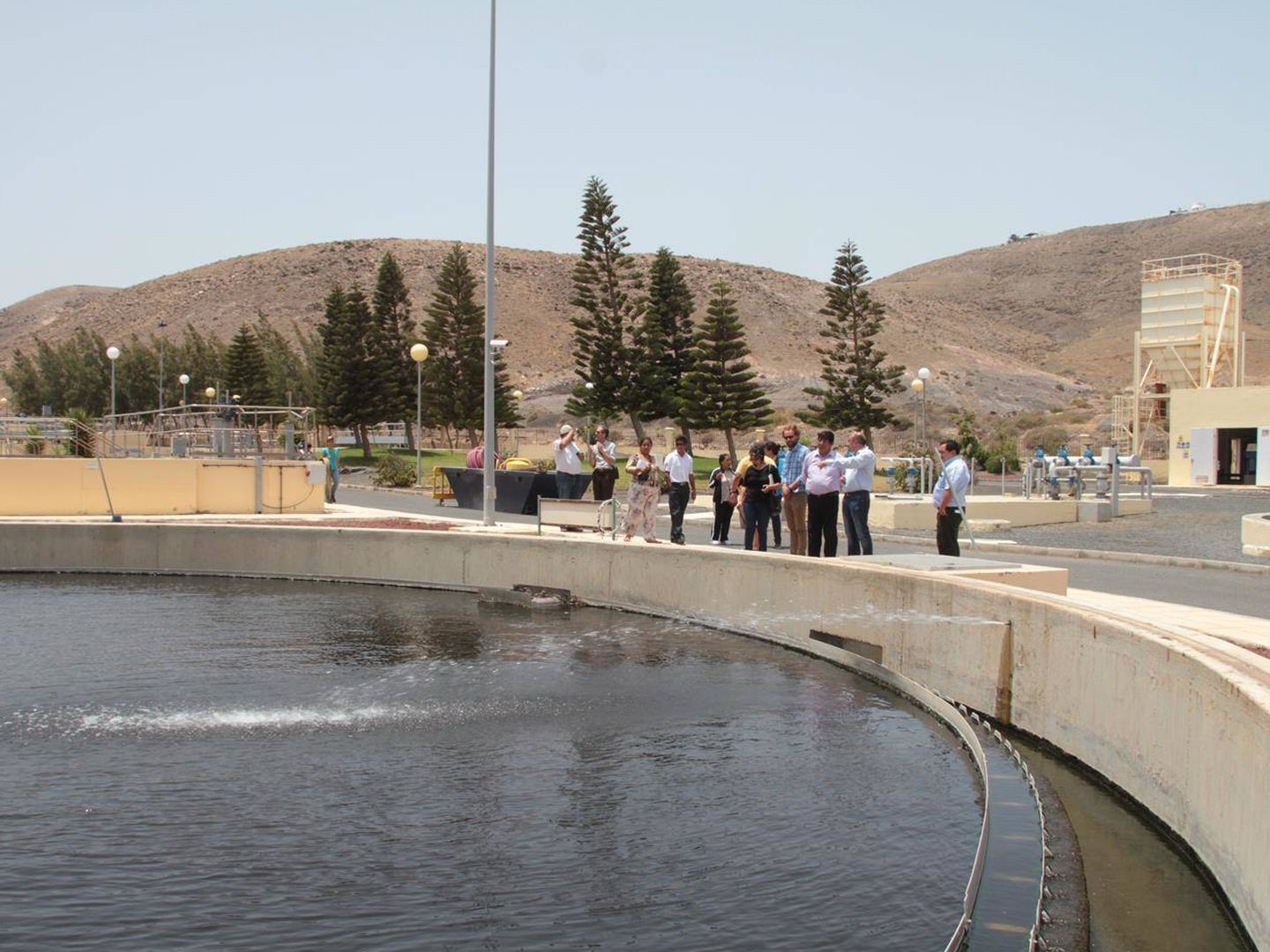 Estación Depuradora de Aguas Residuales en Tías, Lanzarote