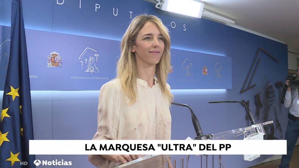 Antena 3 llama "marquesa 'ultra' del PP" a Cayetana Álvarez de Toledo y luego rectifica