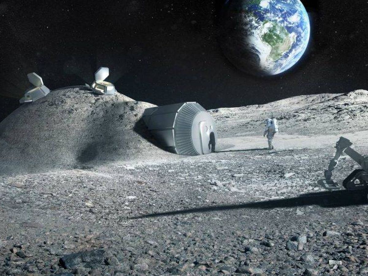 Construir casas en la Luna? La orina humana puede ser el material clave