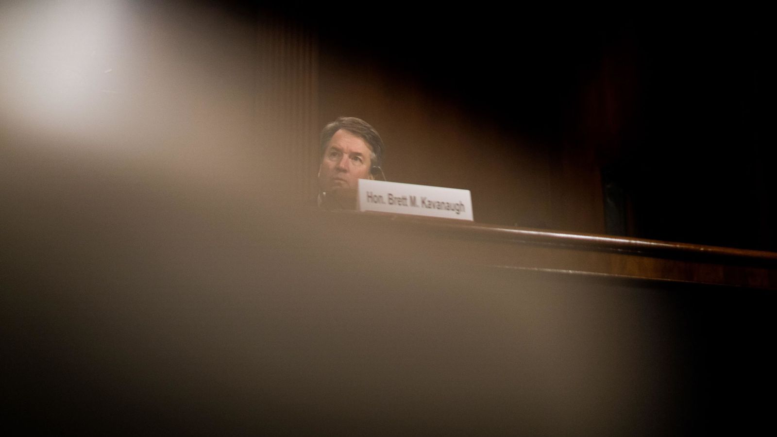 Foto: Brett Kavanaugh, durante la sesión del Comité Judicial del Senado, el jueves 27 de septiembre de 2018. (Reuters)
