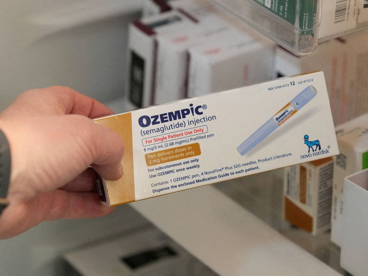 Foto: Una caja del popular medicamento Ozempic. (Reuters)