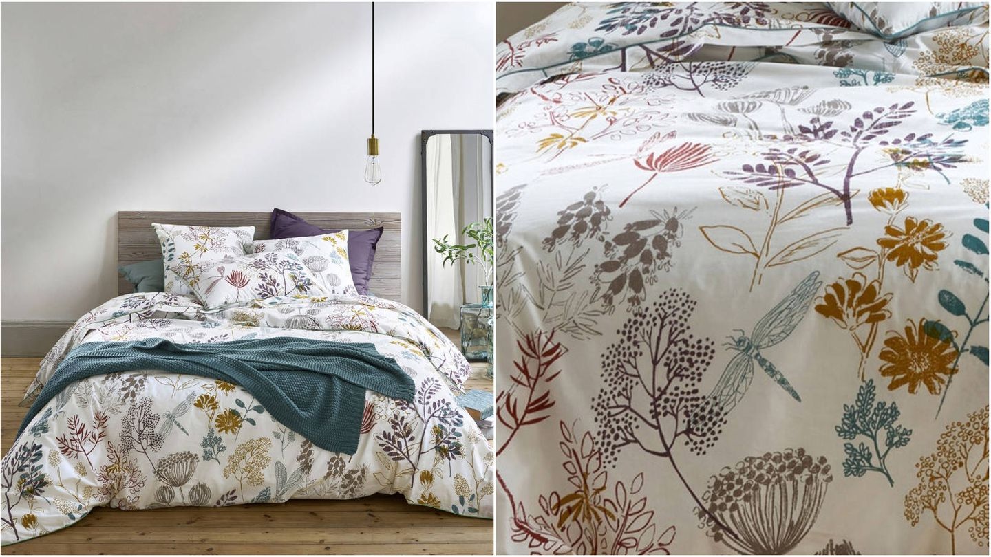 Decora tu dormitorio de primavera con estos textiles de La Redoute. (Cortesía)