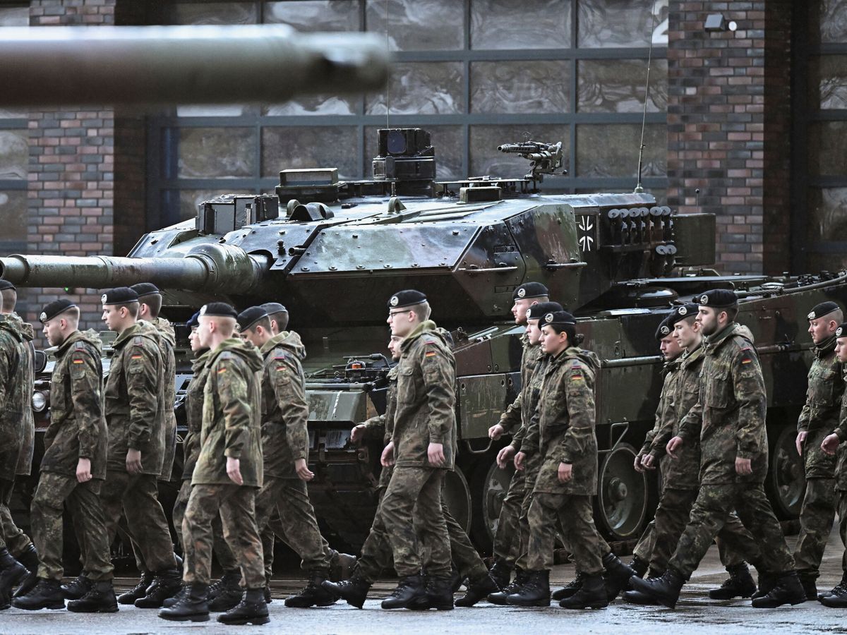 Photo: Members of the German Army.  (Reuters/Benjamin Westoff)