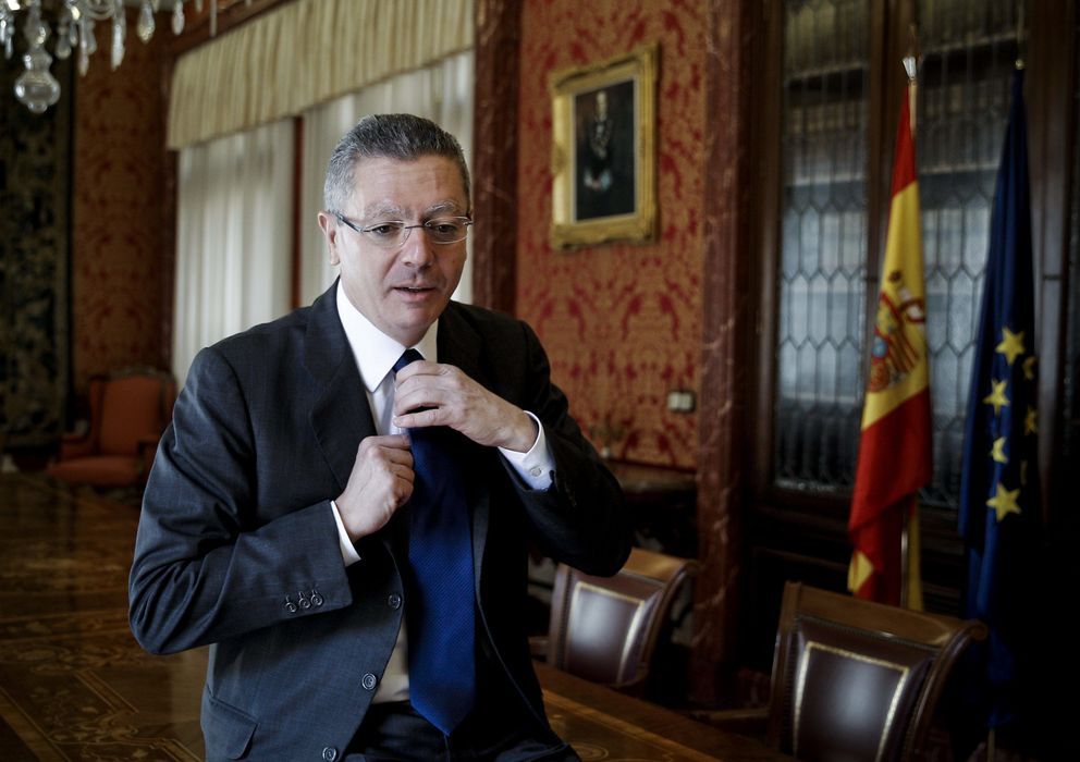 Foto: El ministro de Justicia y exalcalde de Madrid, Alberto Ruiz-Gallardón. (EFE)
