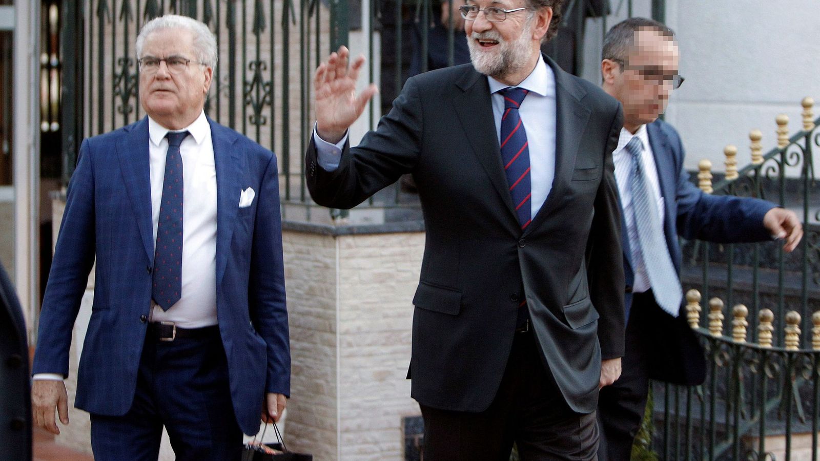 Foto: Mariano Rajoy se incorporó este lunes a una plaza de registrador de la propiedad en Madrid. (EFE)