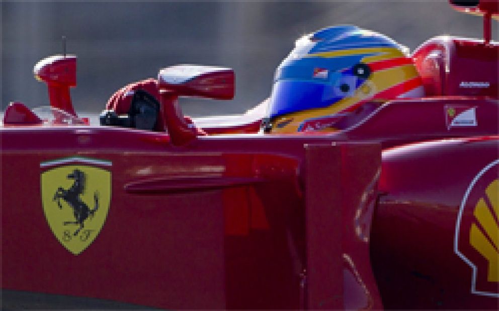 Foto: Ferrari comienza con mejor pie que en Jerez los test pero sin emocionarse