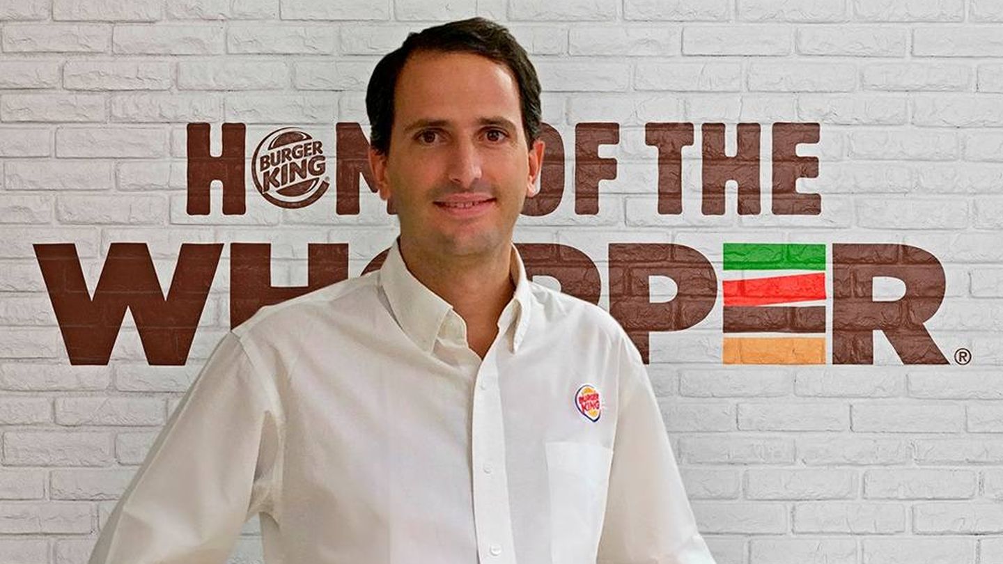 Borja Hernández , director general de Burger King Spain y Portugal