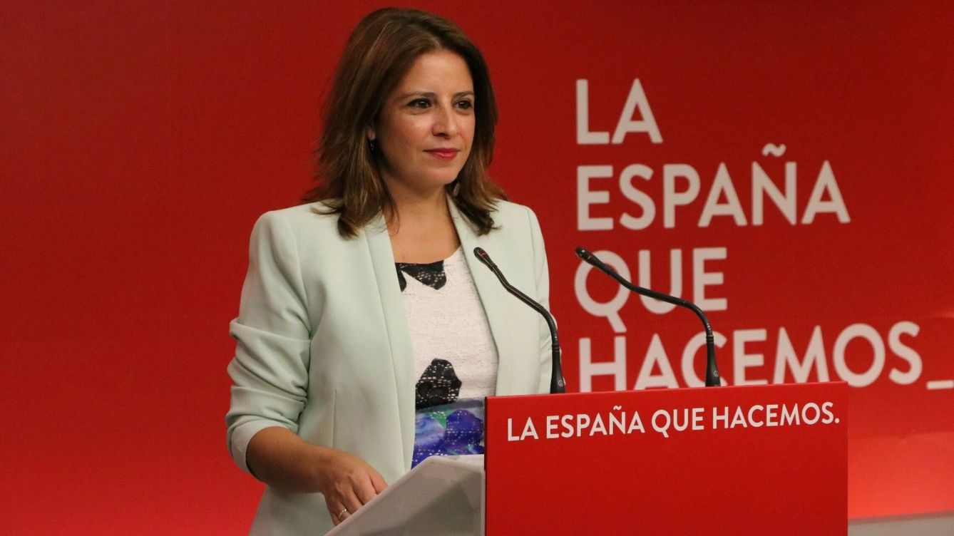 Foto:  La vicesecretaria del PSOE, Adriana Lastra. (EFE)