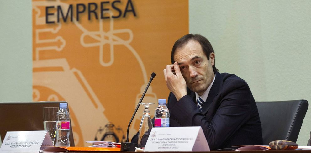 El presidente de Liberbank, Manuel Menéndez. (EFE)