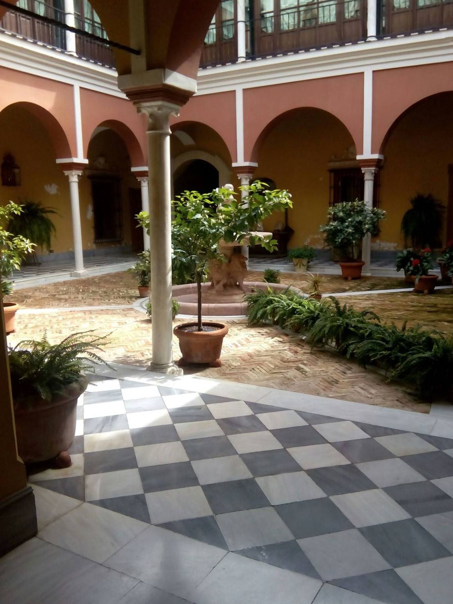 El palacete de San Leandro, en Sevilla.