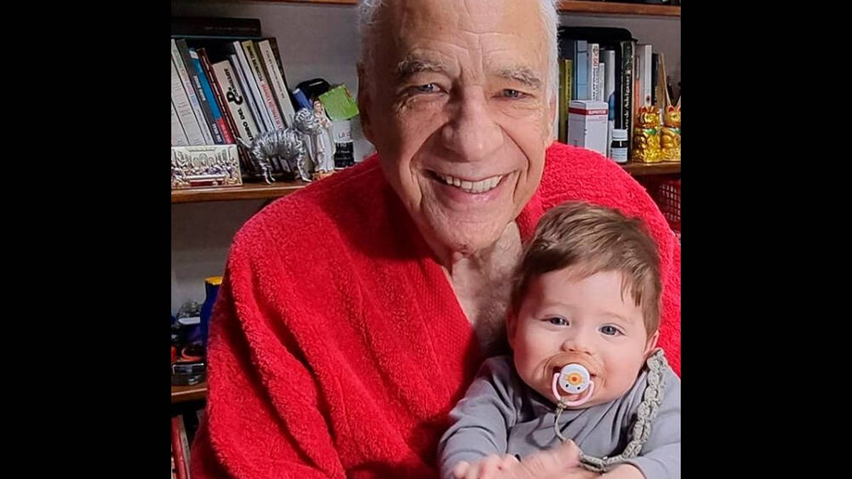 Padre a los 83 años y una gran inquietud: "Sé que no disfrutaré mucho de mi hijo"
