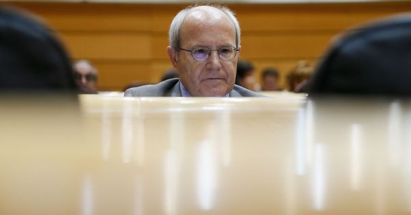 Foto: El senador socialista y expresidente catalán José Montilla en un pleno del Senado. (EFE)