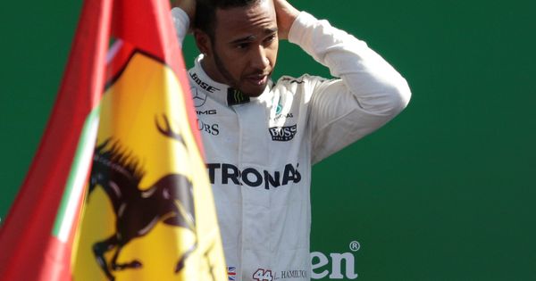 Foto: Lewis Hamilton y Mercedes batieron a Ferrari con claridad en el GP de Italia (Reuters)