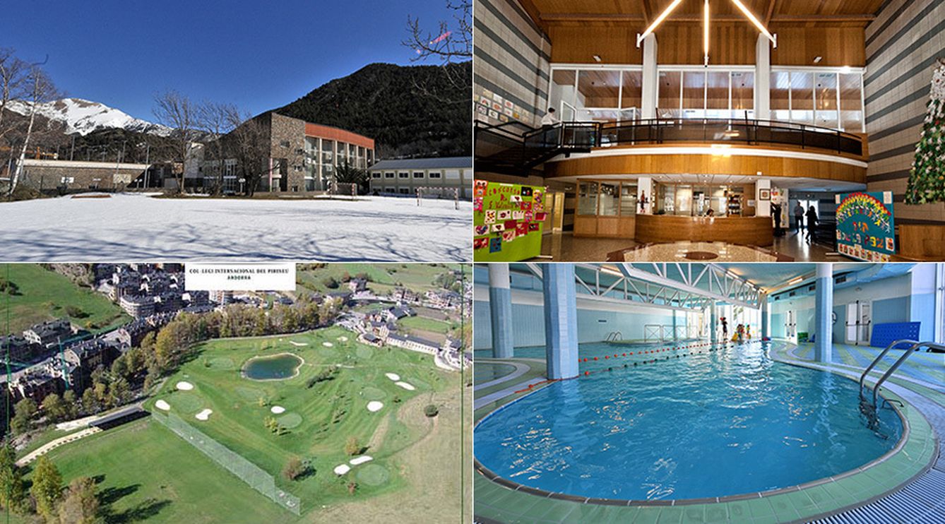 Imágenes del Colegio Internacional del Pirineo (Página web)