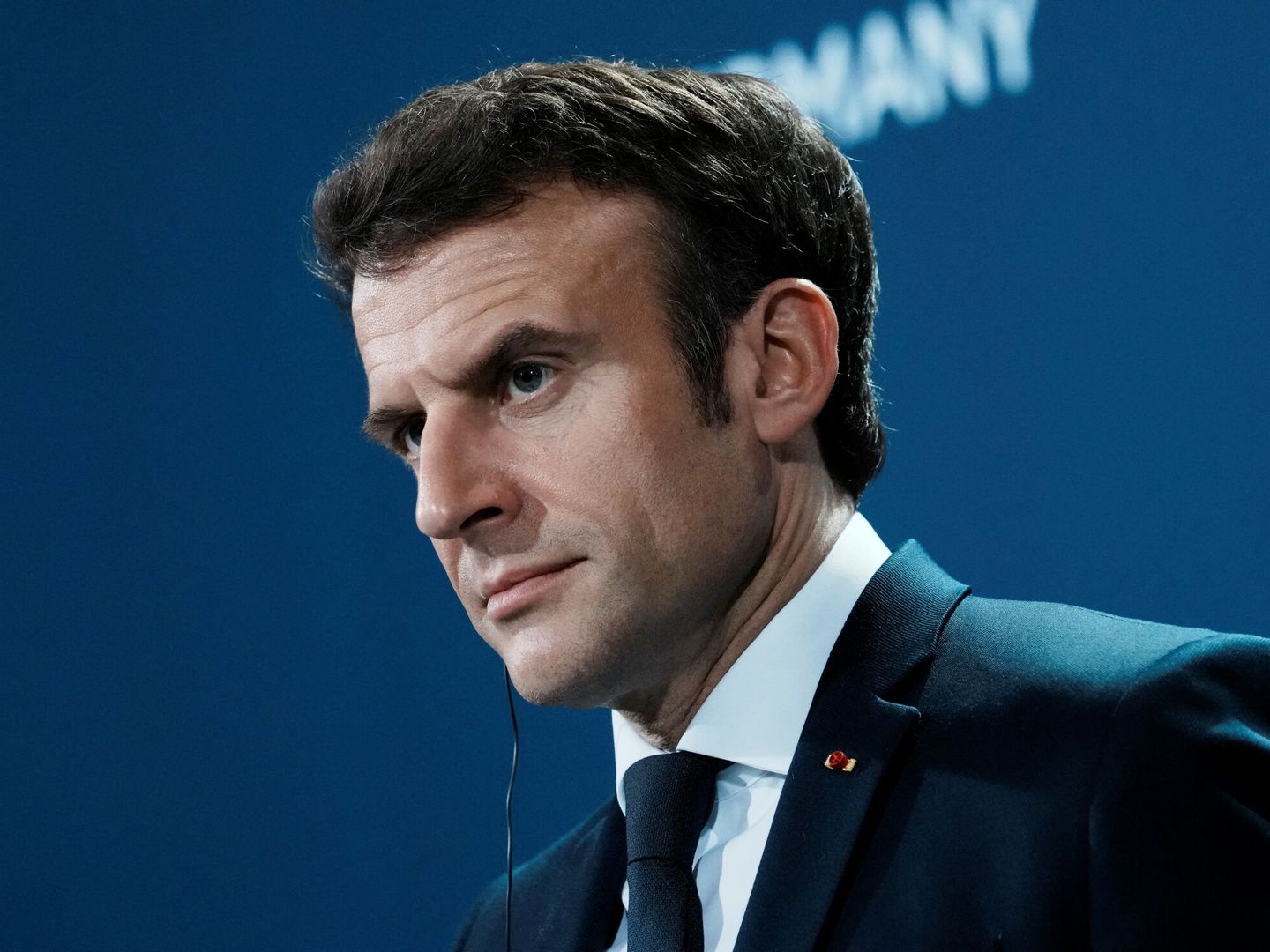El presidente francés, Emmanuel Macron. (Reuters/Pool/Thibault Camus)